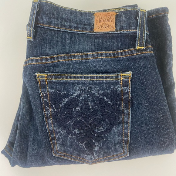 Lucky Brand High Rise Boot Cut Jeans Size 8 - Picture 7 of 8